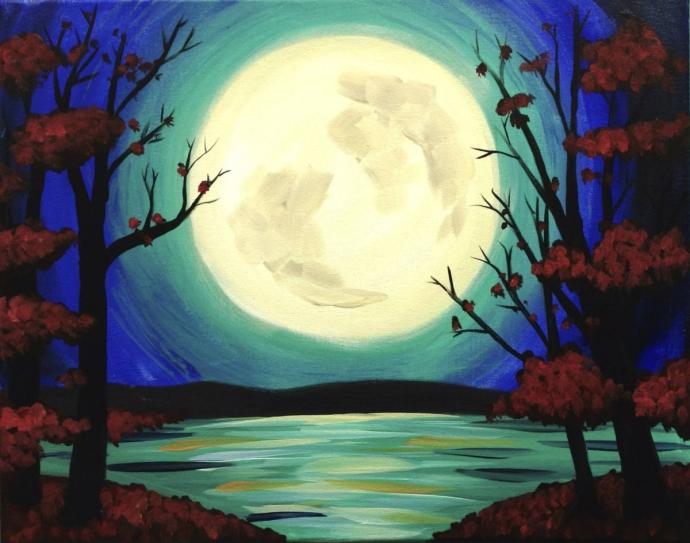 Луна арт