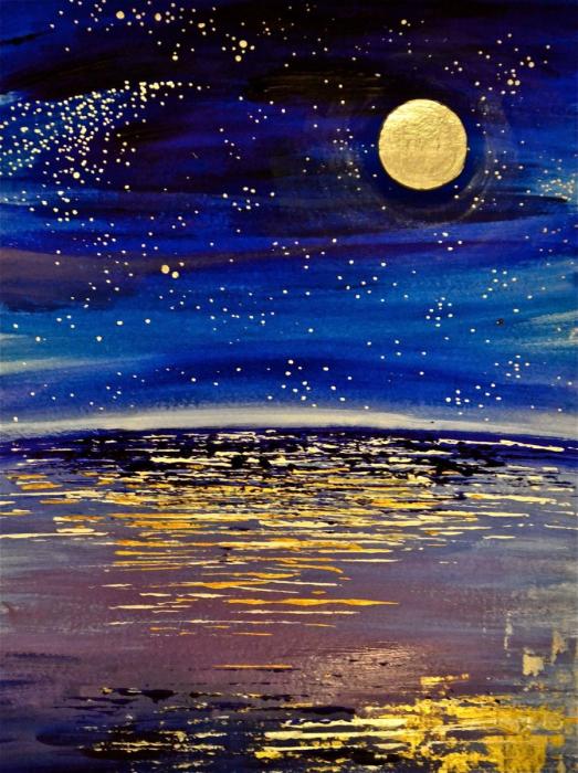 Луна над морем