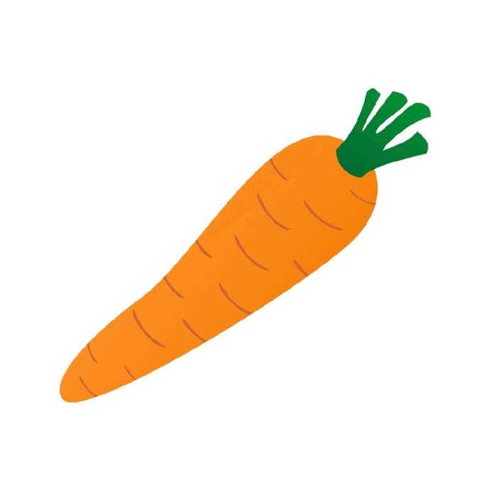 Морковка клипарт