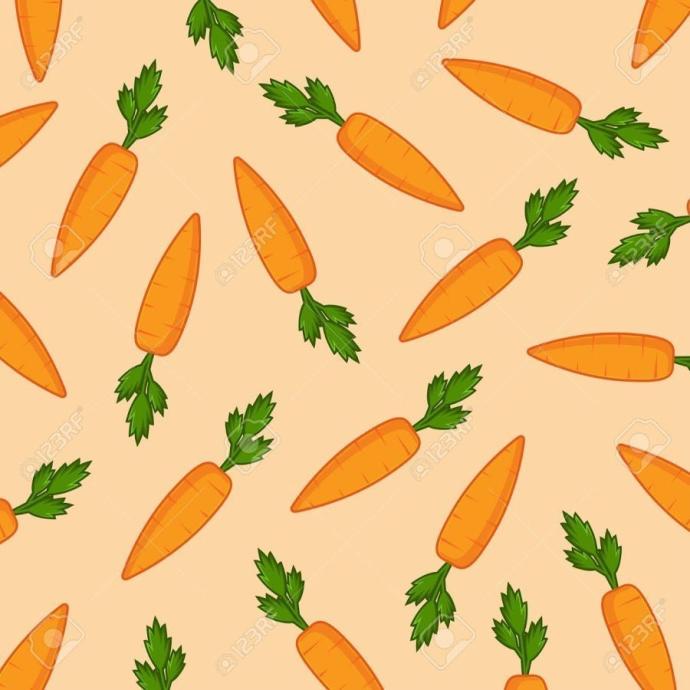 Морковный фон