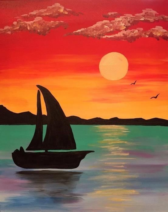 Пейзажи для рисования