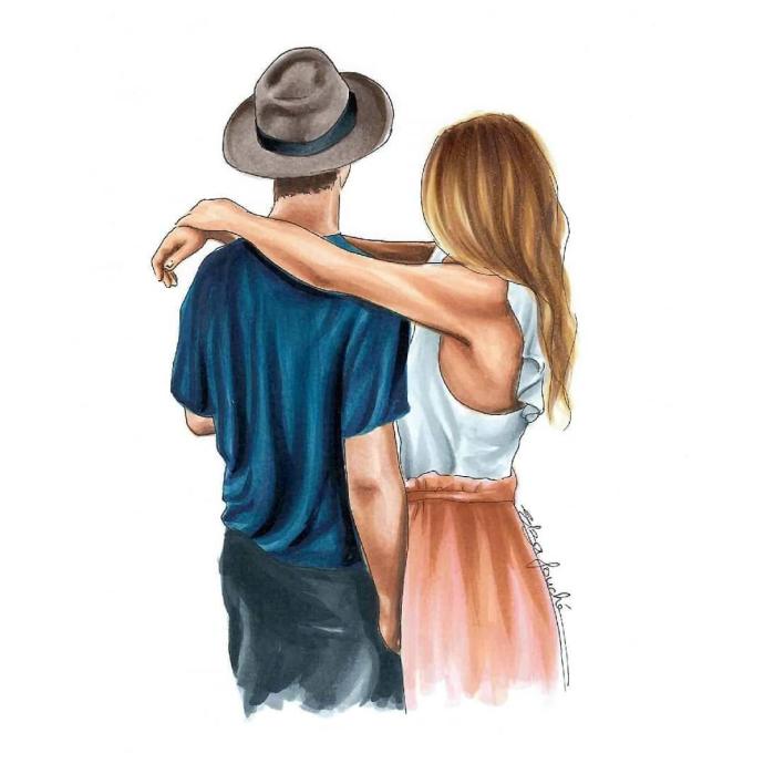 Пар иллюстрация