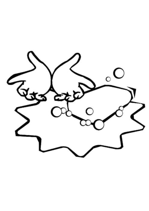 Мыло раскраска