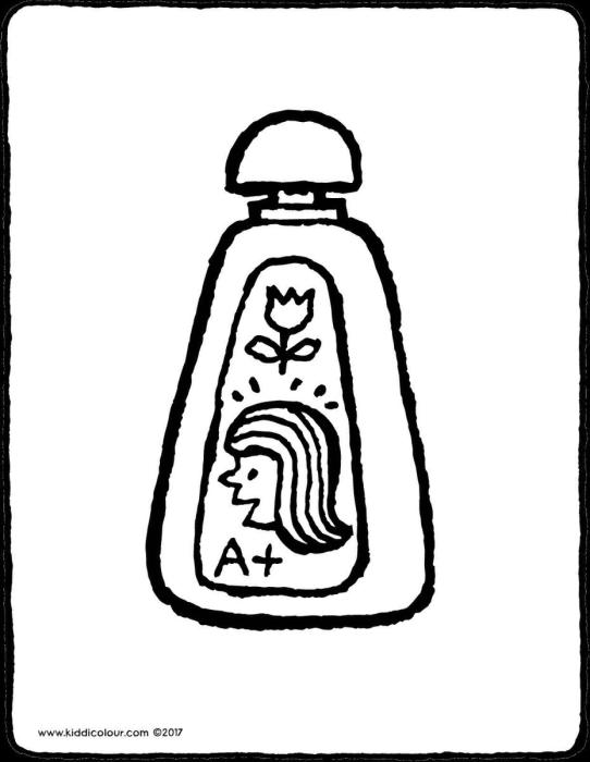 Шампунь раскраска для детей