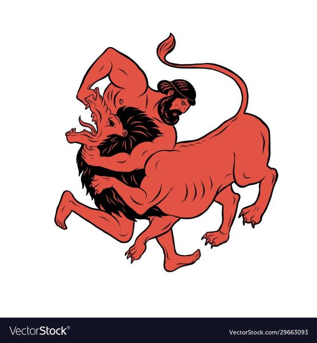 Геркулес и Лев