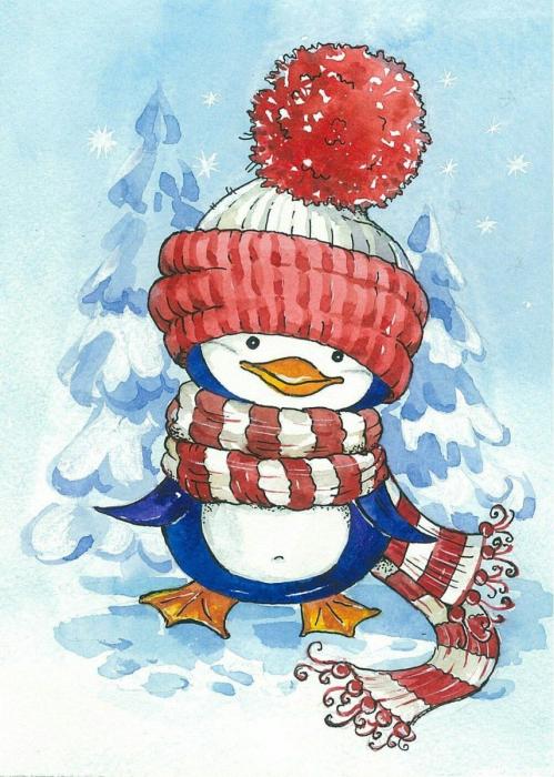 Как нарисовать елку