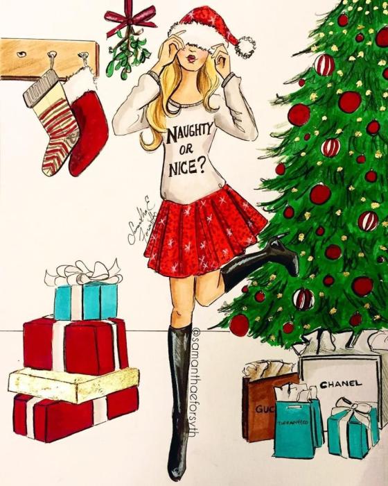 Милые рисуночки на НГ