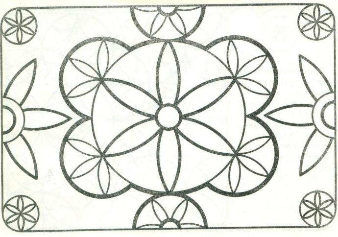 Орнаменты для рисования 4 класс