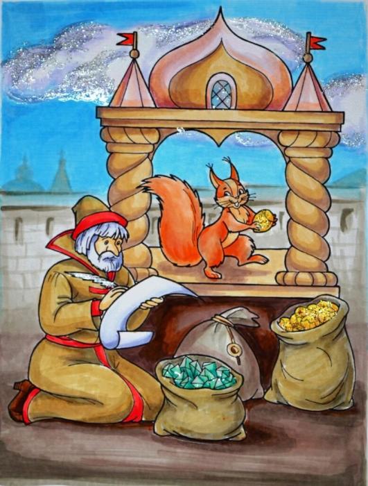 Конкурс рисунков по литературным произведениям