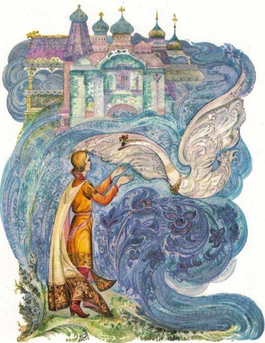 Иллюстрация к стихотворению Пушкина