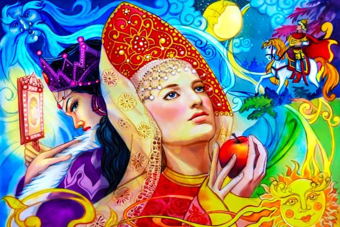 Сказка о золотом петушке Пушкин иллюстрации