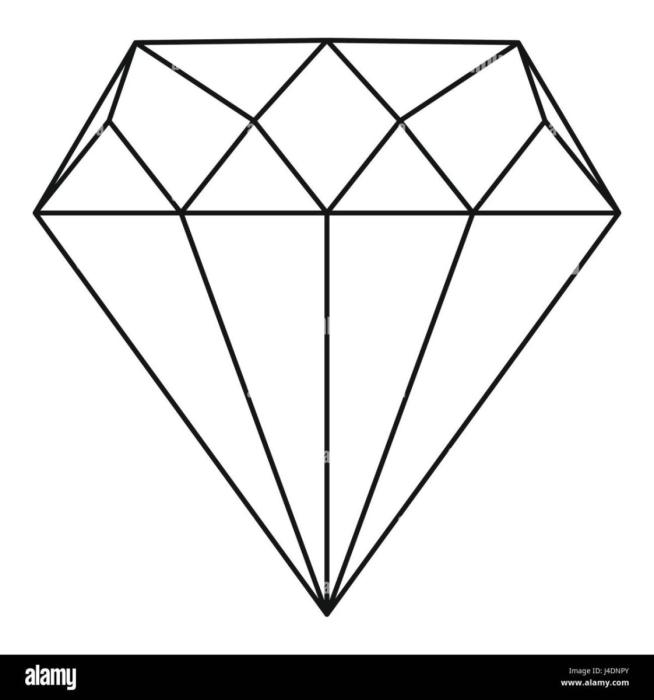 Бриллиант эскиз