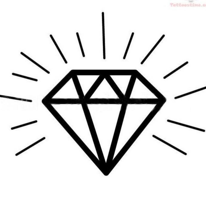 Раскраска Кристалл