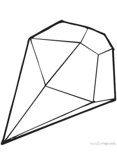 Изумруд набросок