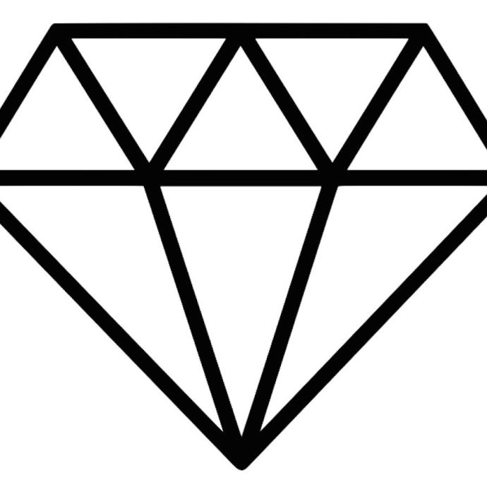 Алмаз значок