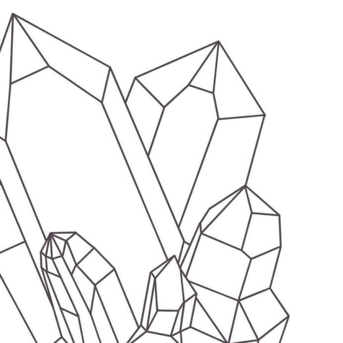 Маленький эскиз драгоценный камень