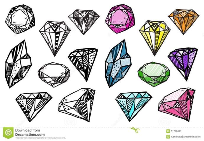 Минералы пиктограмма