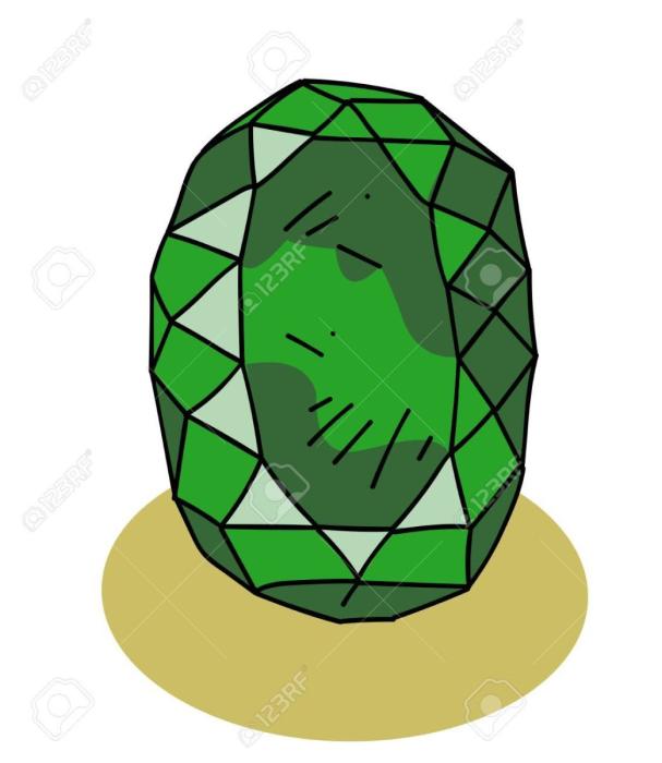 Бриллиант карандашом