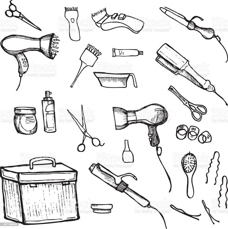 Трафарет мужчина парикмахерская