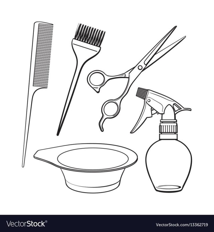 Раскраски для девочек Барби салон красоты