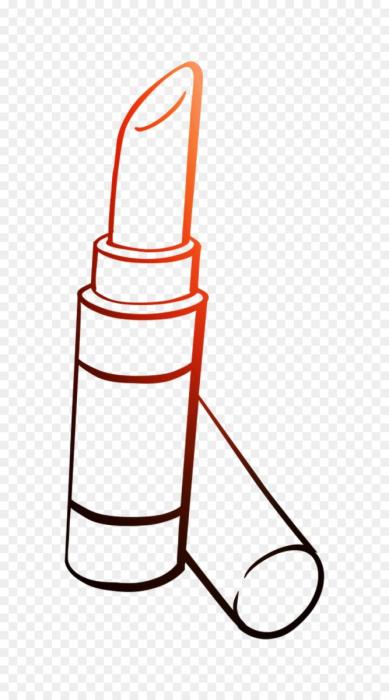 Рисование помадой