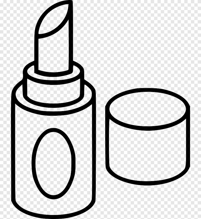 Губная помада скетч