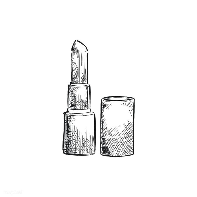 Помада мультяшная