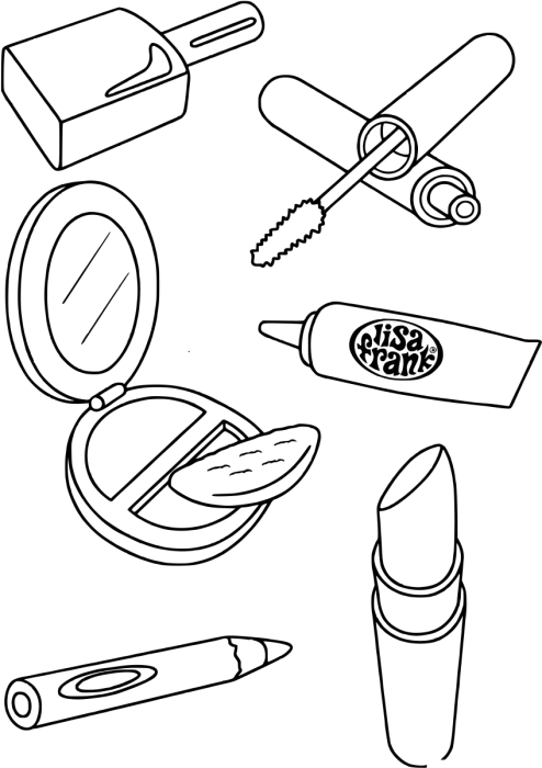 Помада эскиз