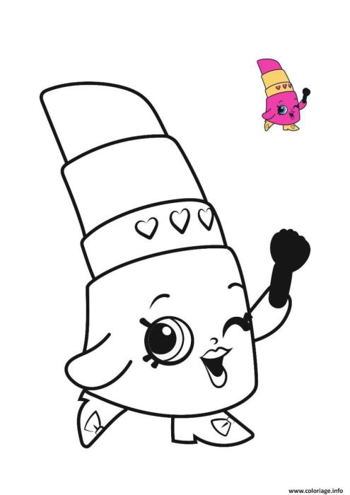 Косметика раскраска для девочек