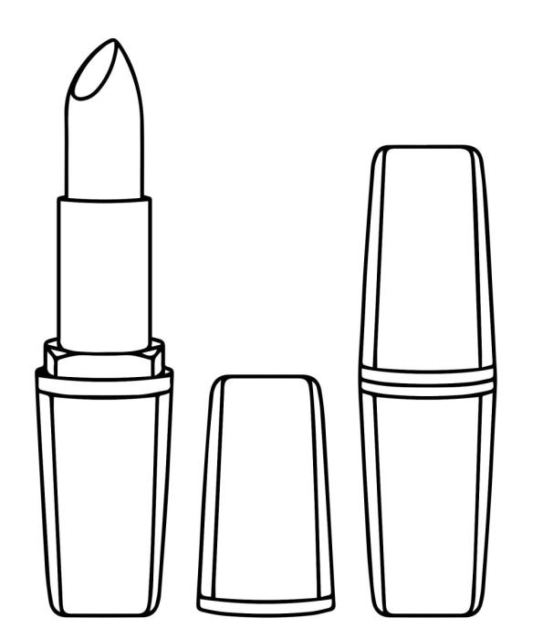 Губная помада раскраска