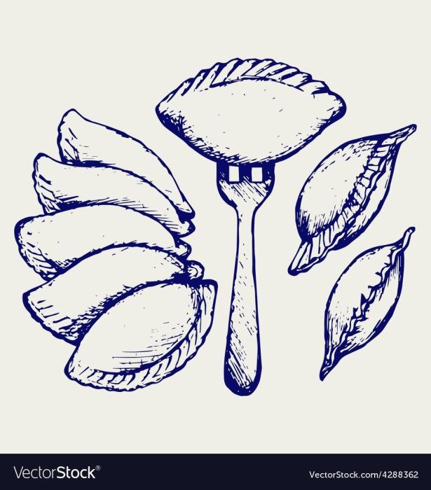 Вареник карандашом