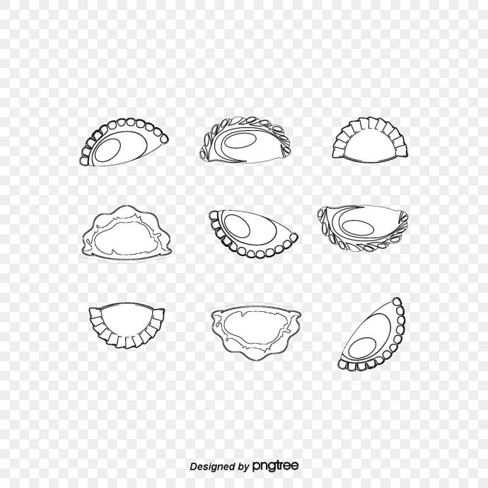 Вареники рисунок