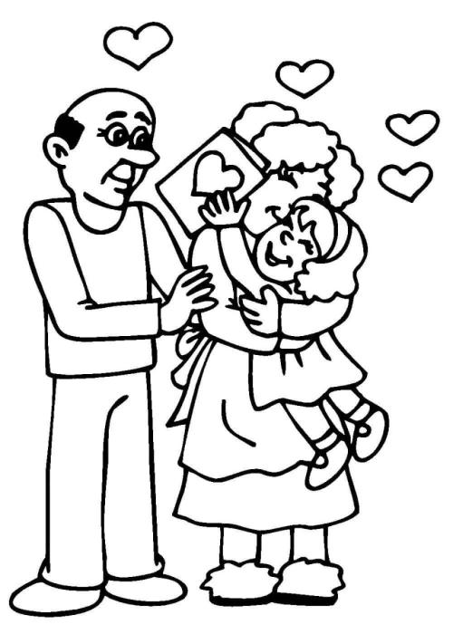 Раскраска для девочек праздник