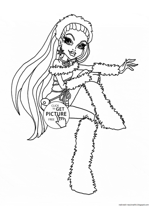 Раскраска монстры