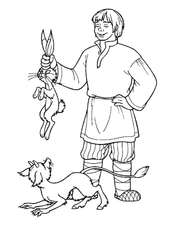 Сказки. Раскраски