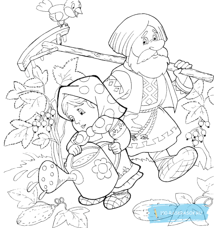 Русские народные сказки Курочка Ряба