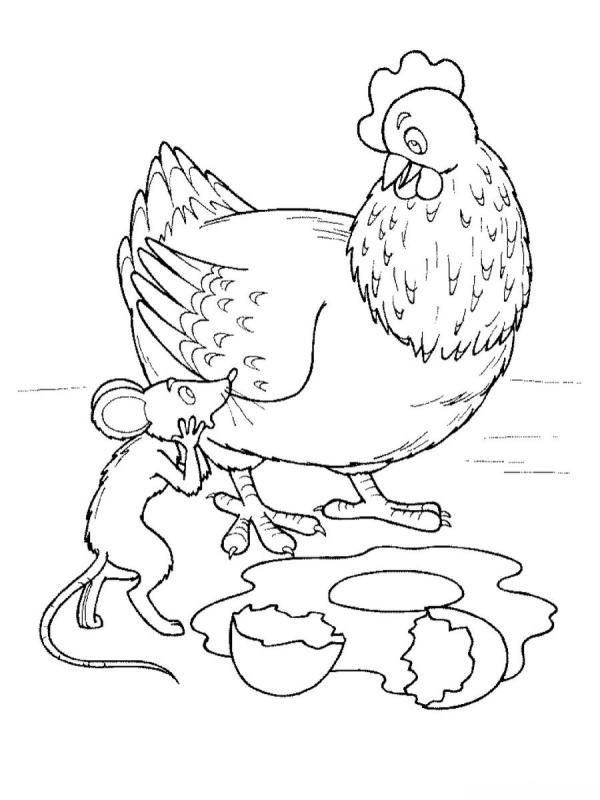 Иван Царевич и серый волк раскраска