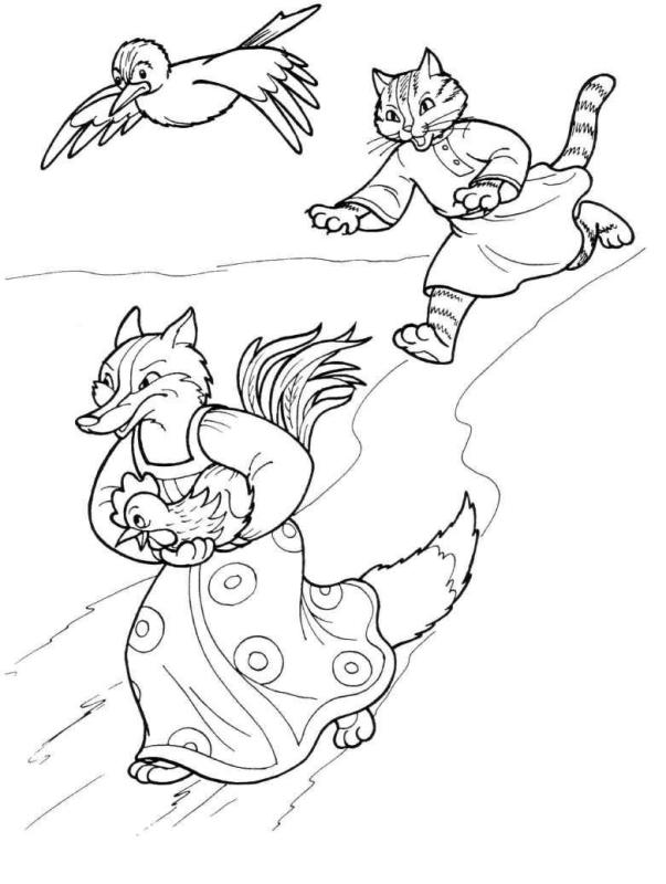 Раскраска баба Яга в ступе с метлой