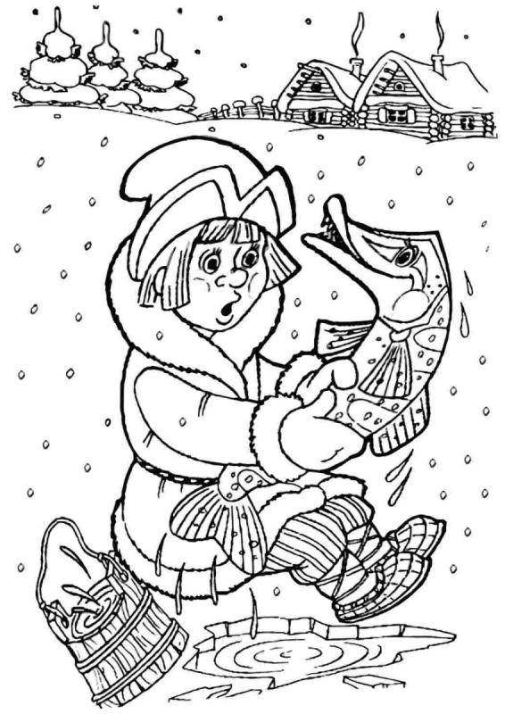 Славянские раскраски