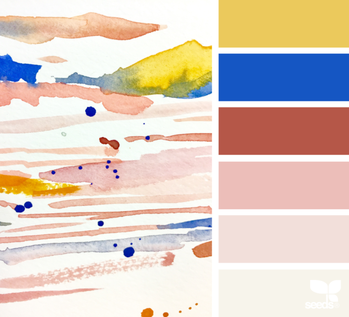 Сочетание цветов в рисунке