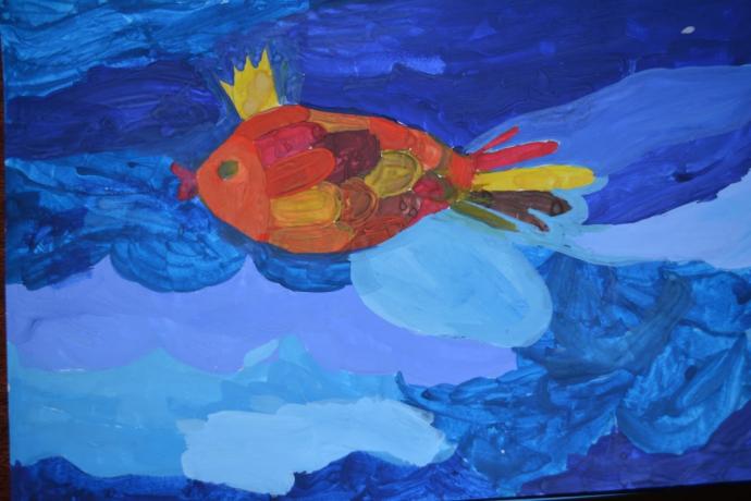 Рисование теплые и холодные цвета