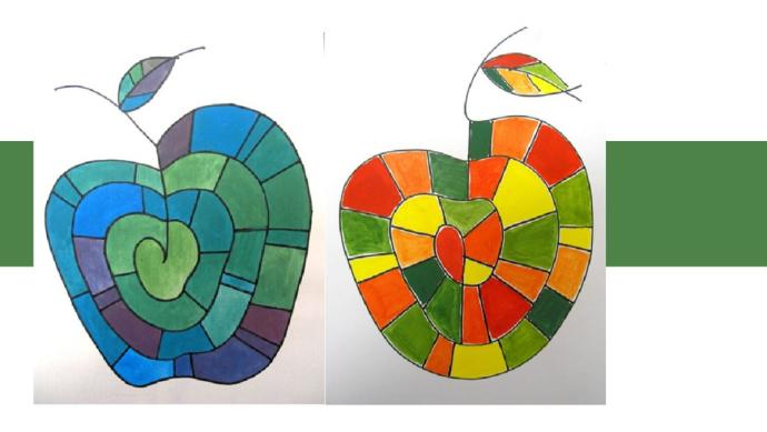 Холодные и теплые цвета для дошкольников