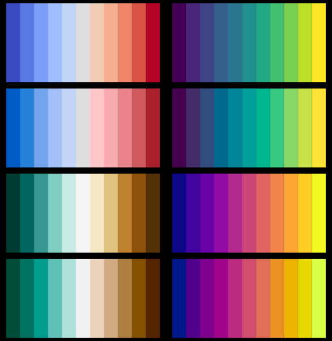 Колор Романюк палитра