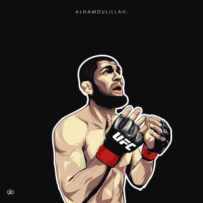 Рисунки UFC Хабиб