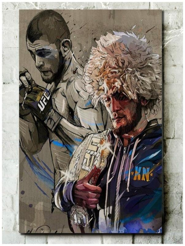 Хабиб Нурмагомедов арт юфс