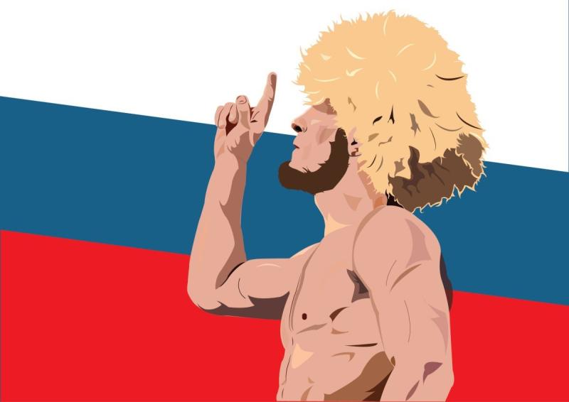 Air Khabib арт вектор