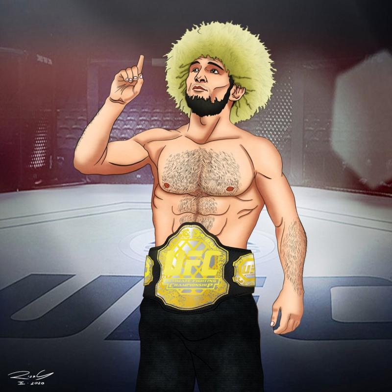 Khabib Nurmagomedov Art