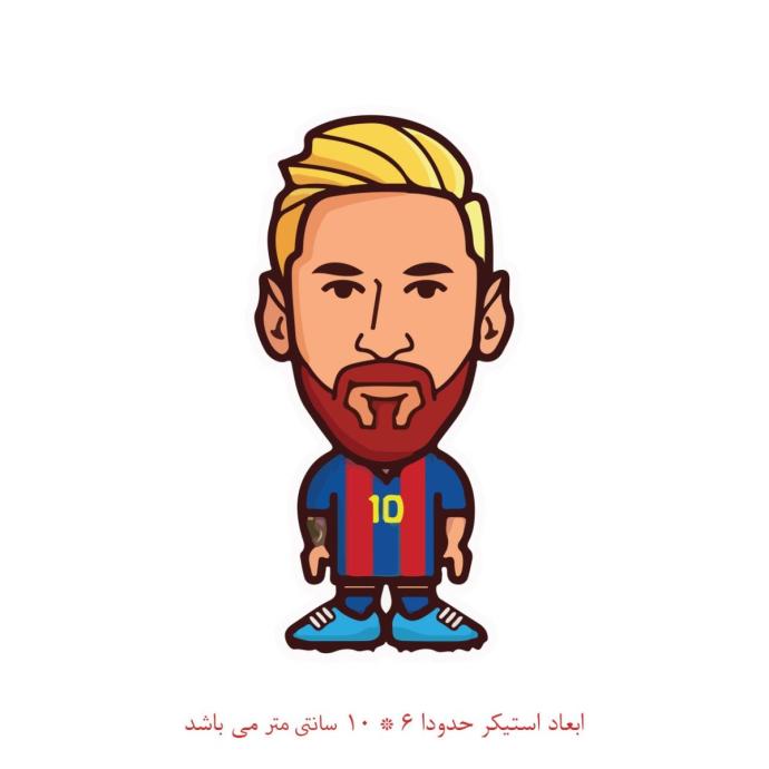 Рисунок Месси арт портрет