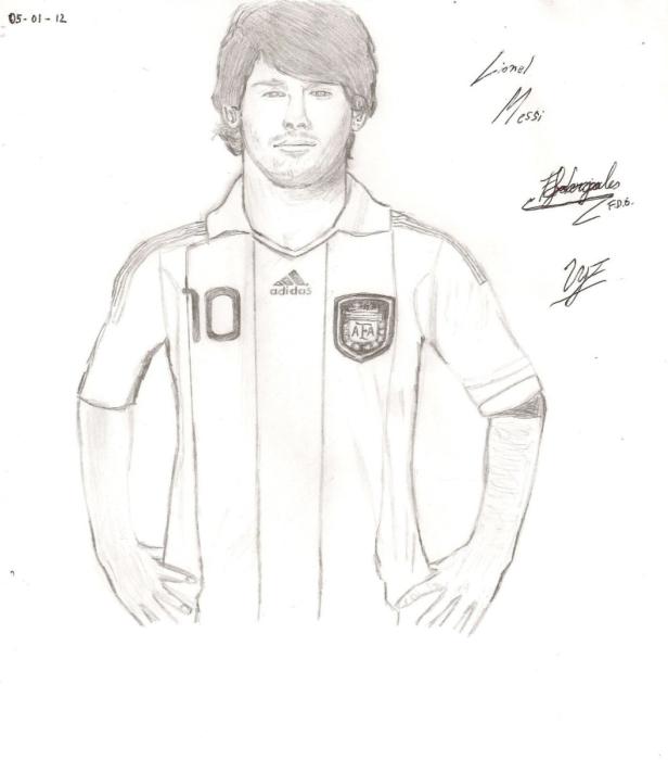 Рисунки Андрес Иньеста