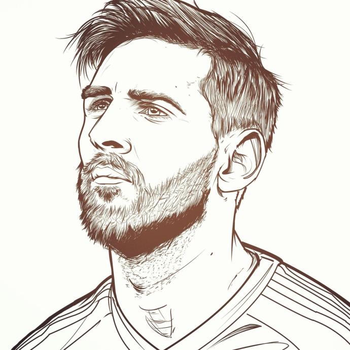 Месси портрет 2021